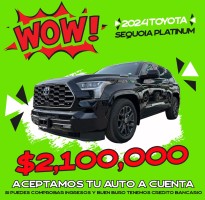 2024 Toyota Sequoia Platinum, $ 2,100,000, AR155905