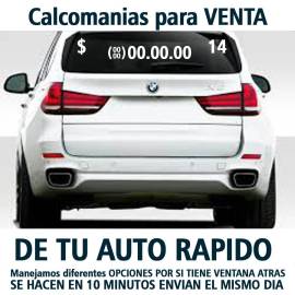 Calcomanias Para la venta de tu auto, $ 100.00, AR194954